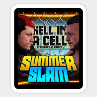 WWE SummerSlam: Ryanjob62 vs. Creeps Sticker